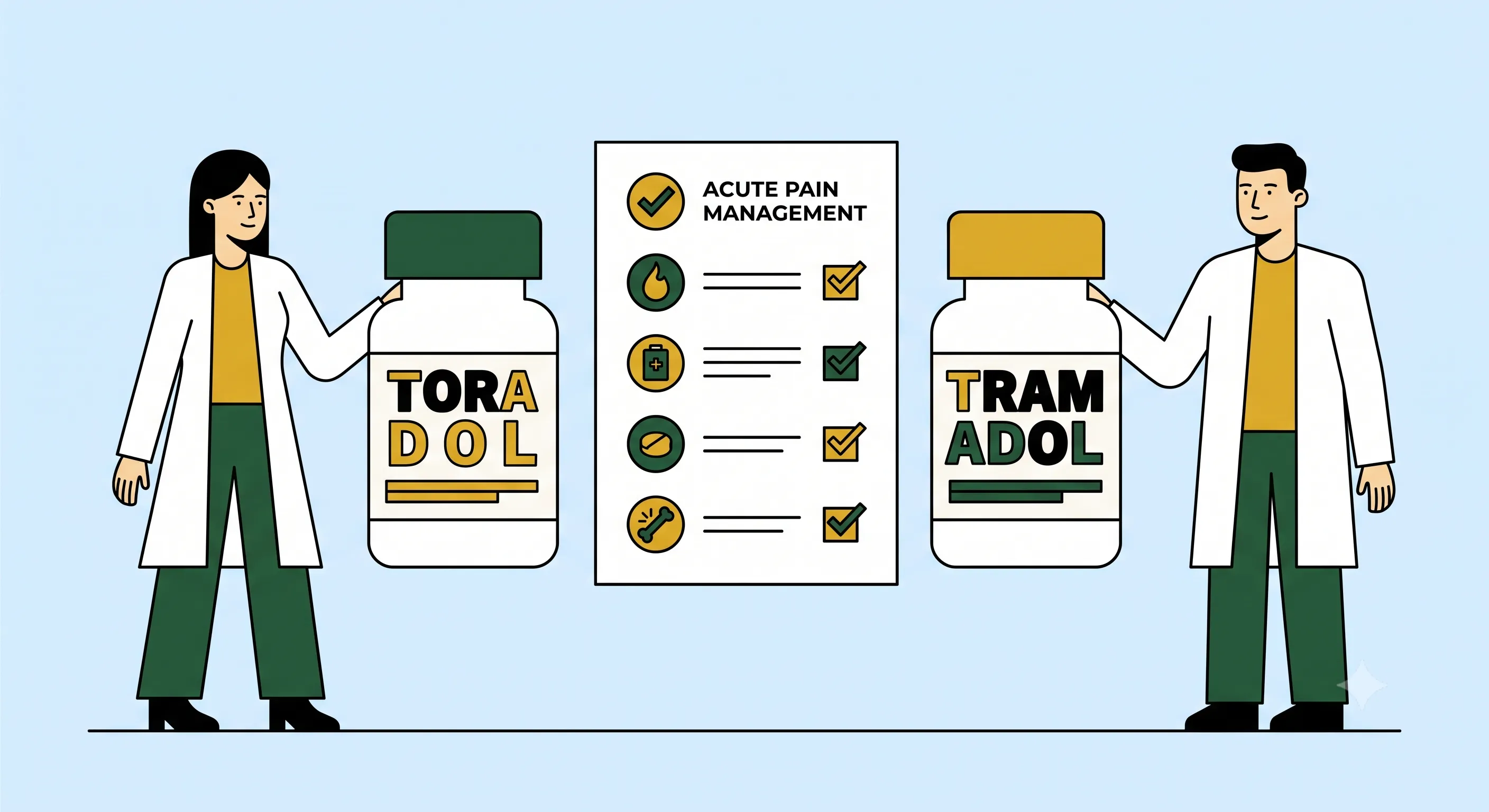 Toradol vs. Tramadol: Key Differences, Uses, and Risks