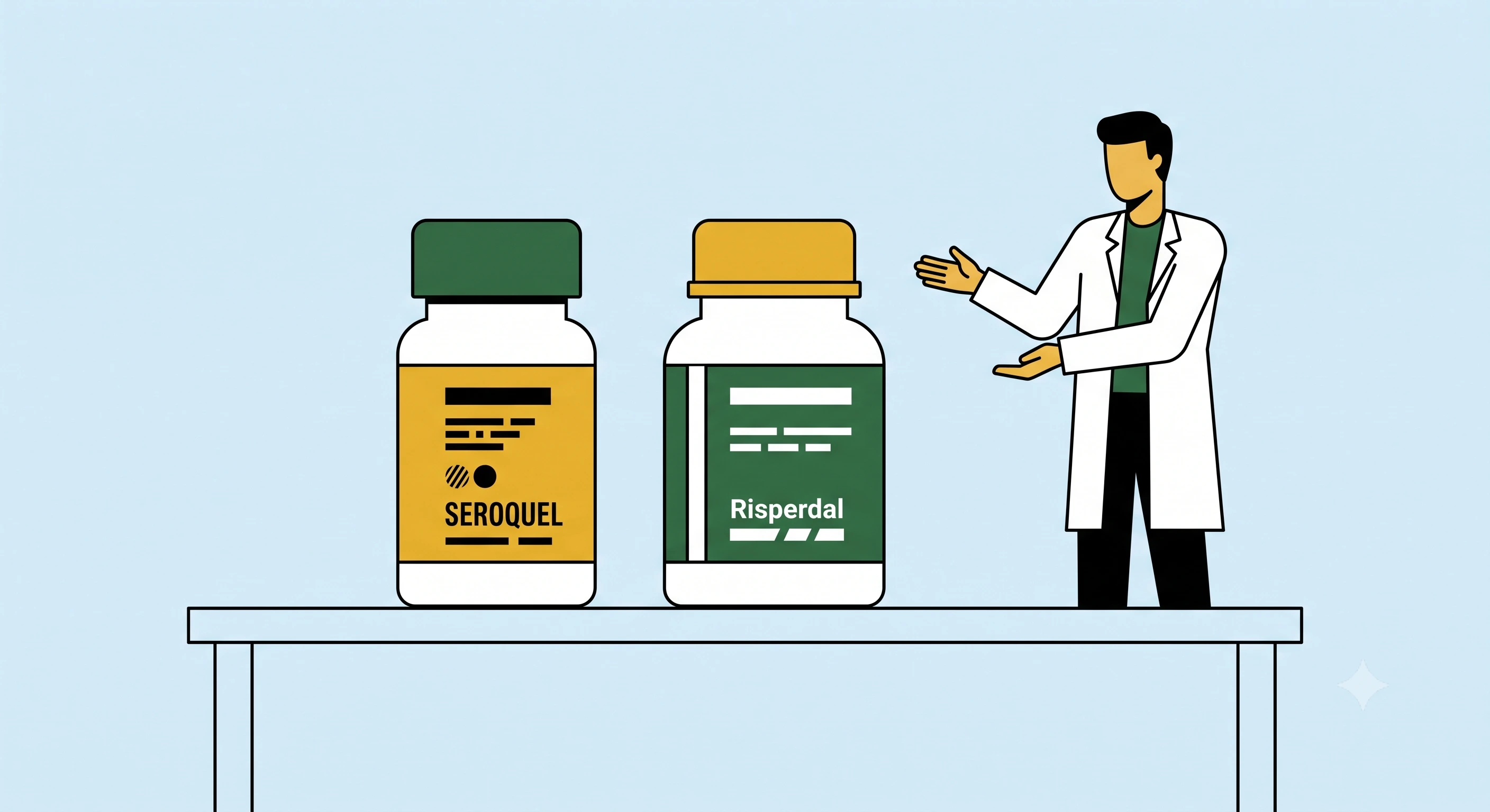 Seroquel vs. Risperdal: Comparing Antipsychotics for Mood and Sleep